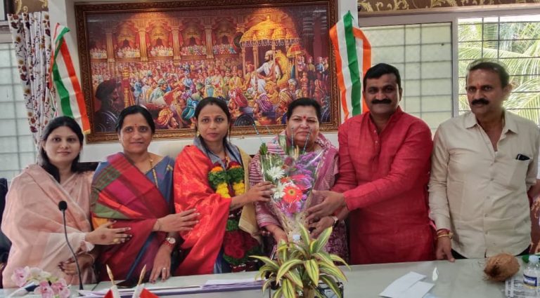 शिंदवणे येथे उपसरपंच पदी भाग्यश्री शिंदे यांची बिनविरोध निवड*