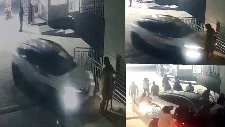 बाळासह मावशीला कारने बेदरकारपणे उडवलं, सीसीटीव्हीत थरार कैद अन् पोलीस म्हणतात, अपघात इतका गंभीर नाही..!