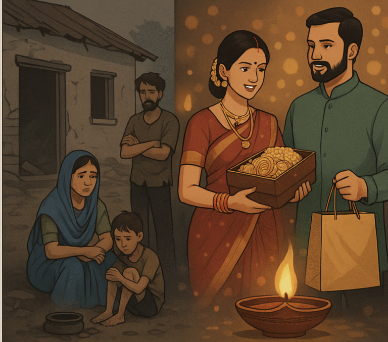 गरीब भारतातील ‘रिच इंडिया’ची दिवाळी