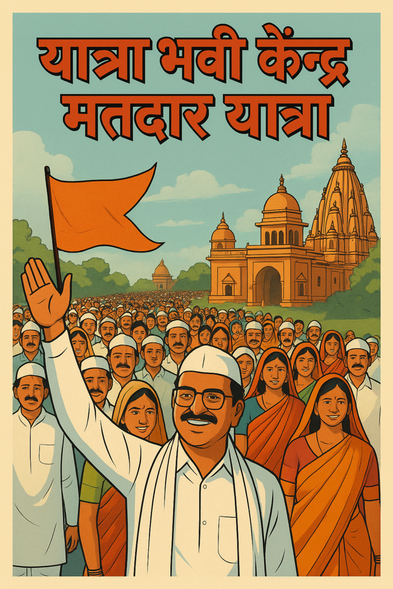 देवदर्शन यात्रांचा राजकीय ट्रेंड: माऊली आबा कटके यांच्यामुळे हवेलीच्या राजकारणात नवा अध्याय