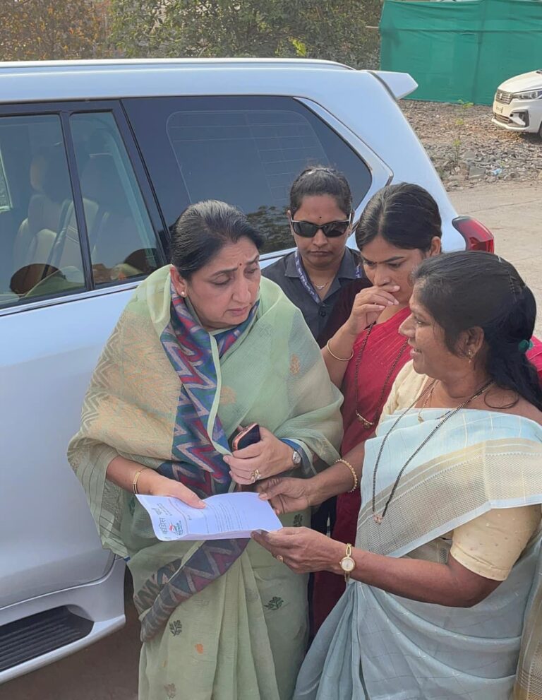 शिव-भीम सैनिकांवरील गुन्हे मागे घेण्याची नम्रता ताई कांबळे यांची मागणी; आमदार आणि राष्ट्रवादीच्या प्रमुख पदाधिकाऱ्यांची उपस्थिती